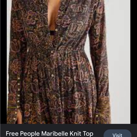 Free People Maribelle Knit Top - Picture 3 of 10